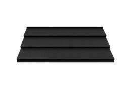 Potdeksel profielplaat zwart | Plankhoogte 180mm