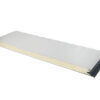 Sandwich Wandpaneel 50mm Antraciet/Wit | Verborgen Bevestiging