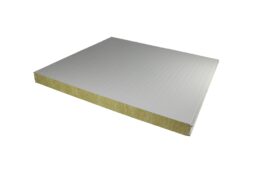 Rockwool paneel wit/wit 80mm