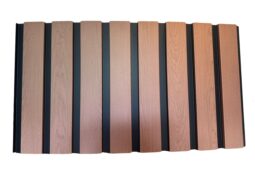 Blokprofiel zwart-houtlook 880mm