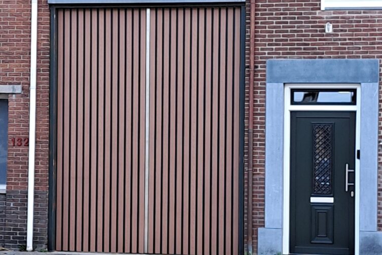 Blokprofiel zwart-houtlook 880mm