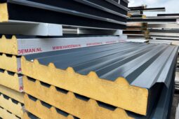 Hardeman dakpanelen 132mm antraciet