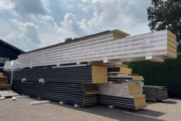 Hardeman dakpanelen 132mm wit lengte 15 meter