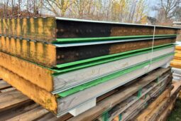 Pakket 21: Sandwich wandpanelen 120mm | Groen | 4 stuks 2200mm