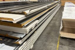 Pakket 26: Sandwich dakpanelen Falk 40mm | Zwart HPS | Lengte 15850mm