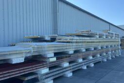 Sandwich dakpanelen 80mm diverse kleuren