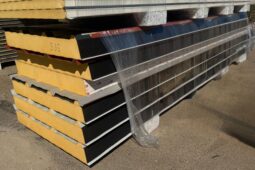 Sandwichpanelen dak 130mm diverse kleuren