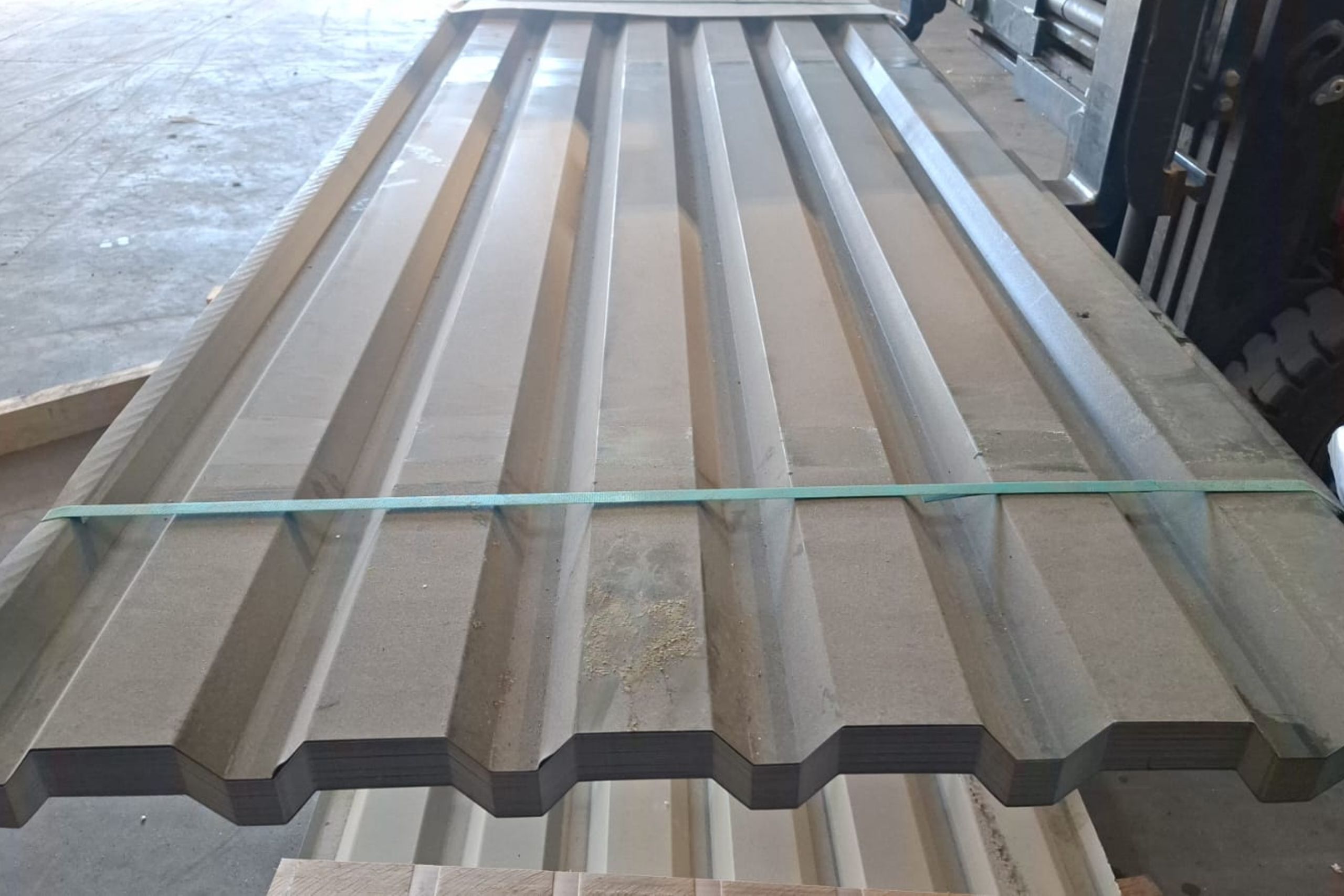 Pakket D80: Damwandplaten wand | Donkergroen | Diverse lengtes | € 5,95 per m2