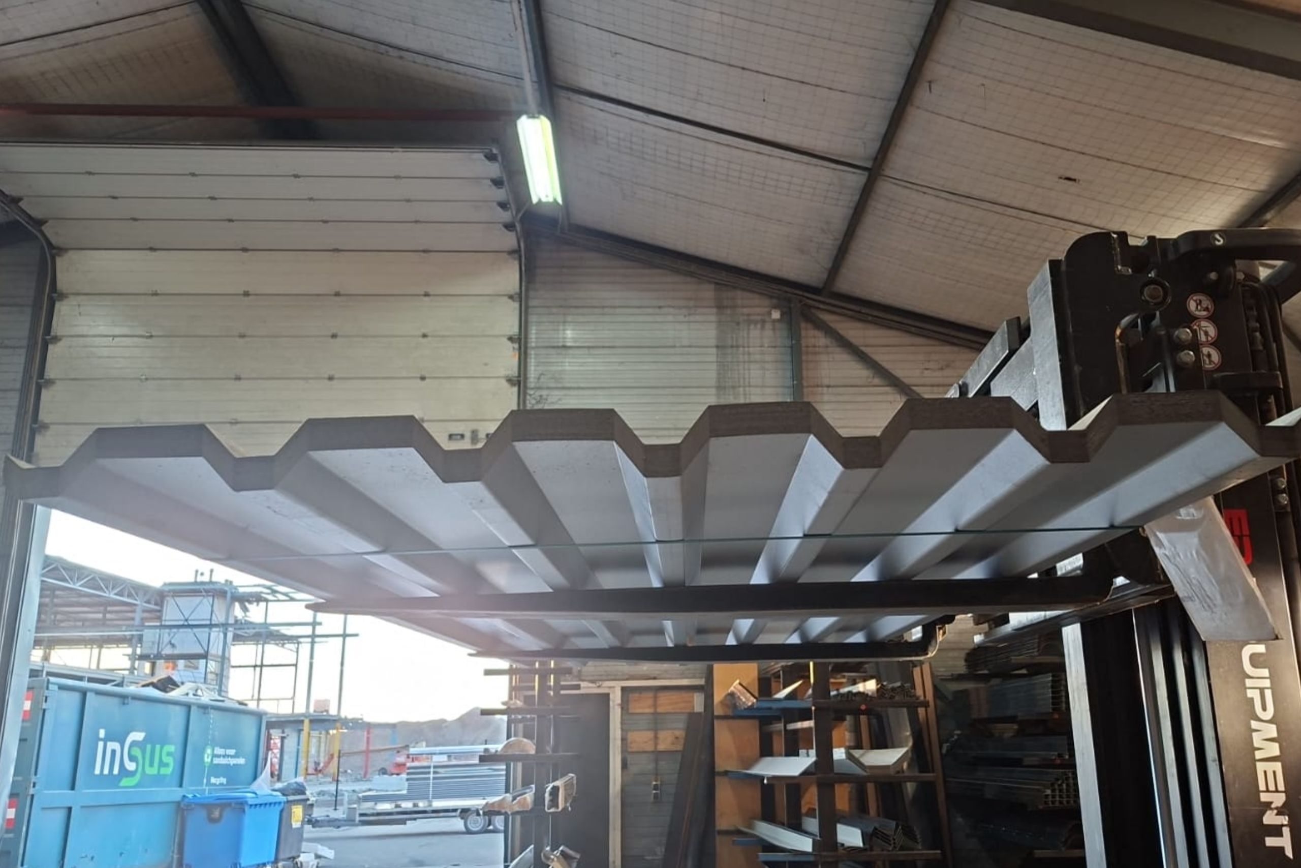 Pakket D85: Damwandplaten dak | Zilver | Lengte 2750mm | € 5,95 per m2