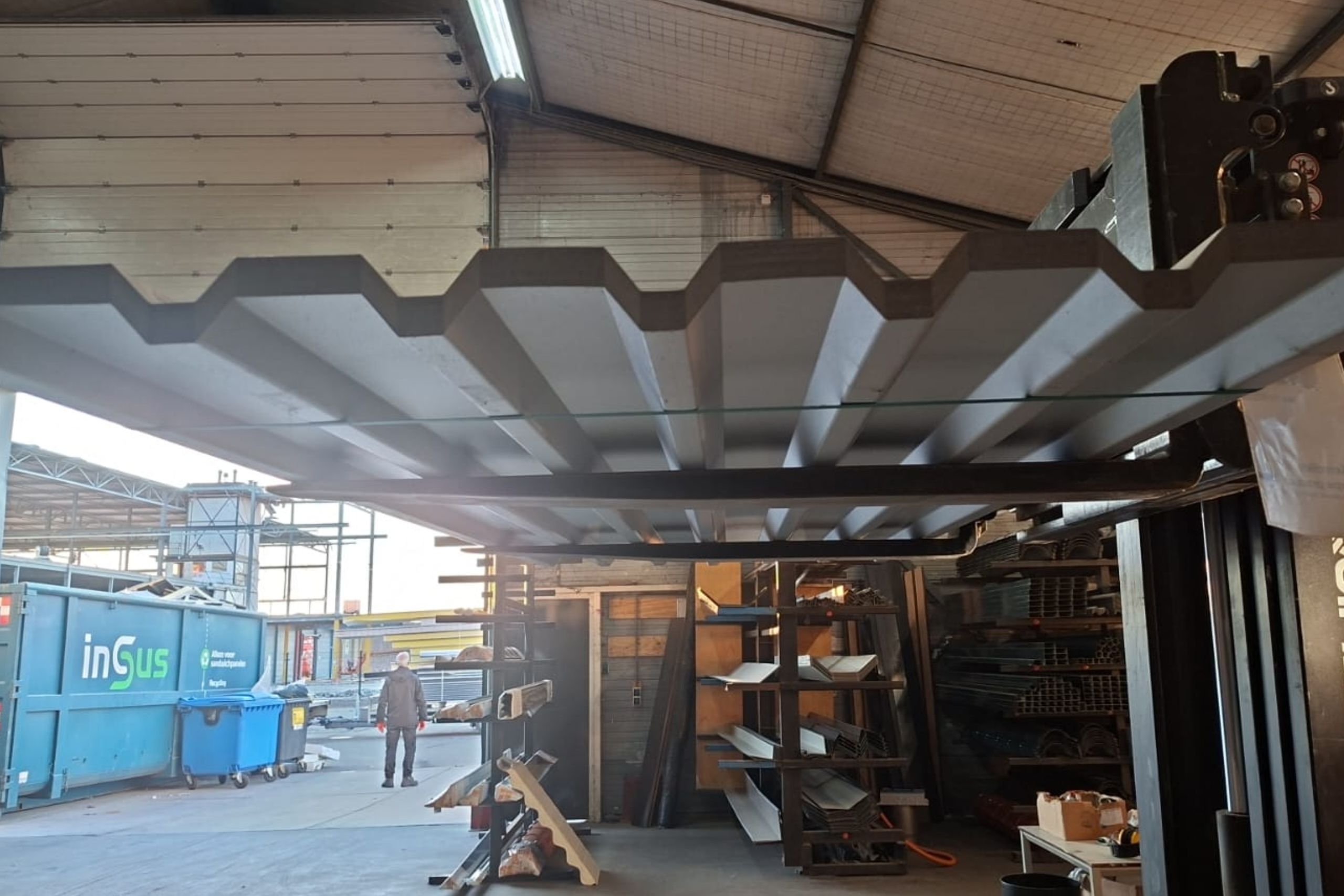 Pakket D86: Damwandplaten dak | Zilver | Lengte 2750mm | € 5,95 per m2