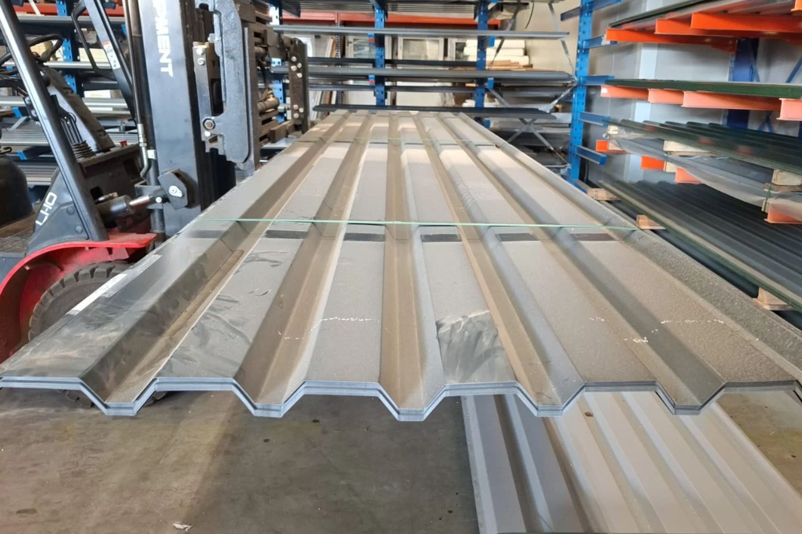Pakket D89: Damwandplaten wand | Zilver | Lengte 5000mm | € 5,95 per m2