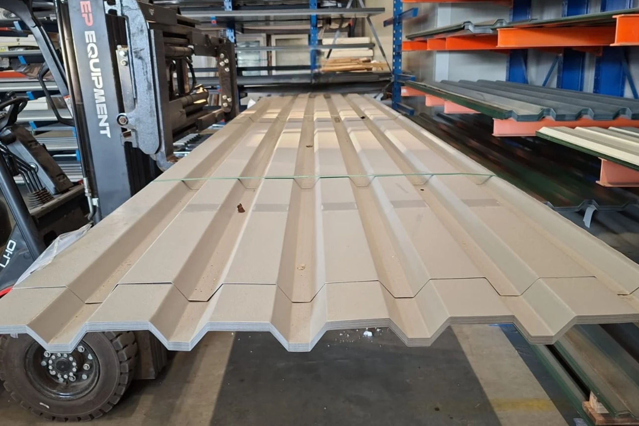Pakket D90: Damwandplaten wand | Grijs | Lengte 5000mm | € 5,95 per m2