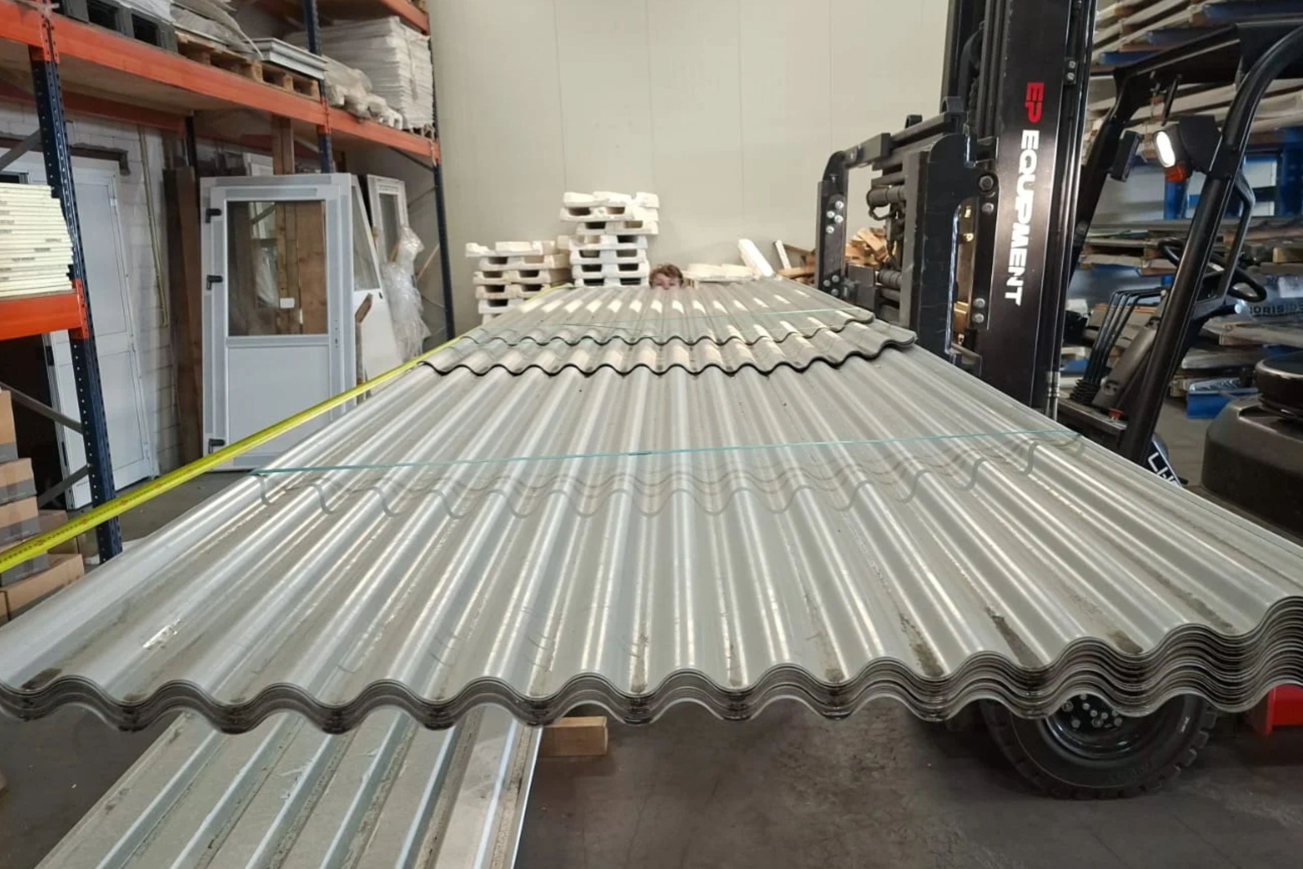 Pakket D91: Golfplaten | Wit | Diverse lengtes | € 5,95 per m2